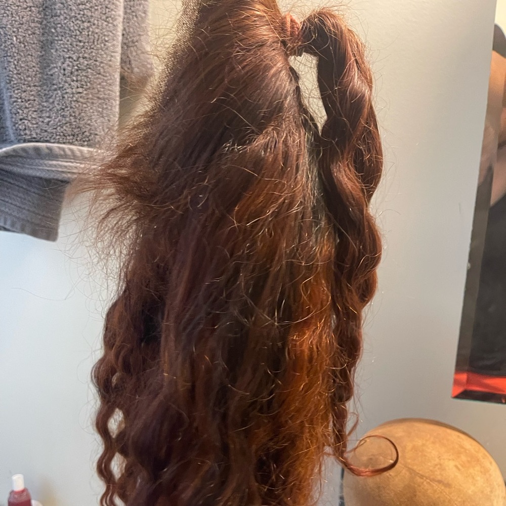 A beautiful virgin wig